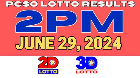pcso 2pm result today|Iba pa.